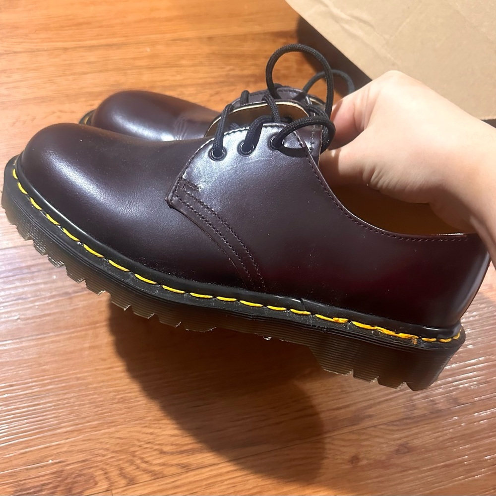 Dr. Martens Dark Brown Leather Oxfords